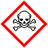 Acutely toxic symbol
